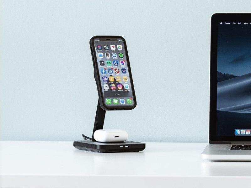 Quadlock® Dual Desktop Wireless Charger-QLM-2DWC