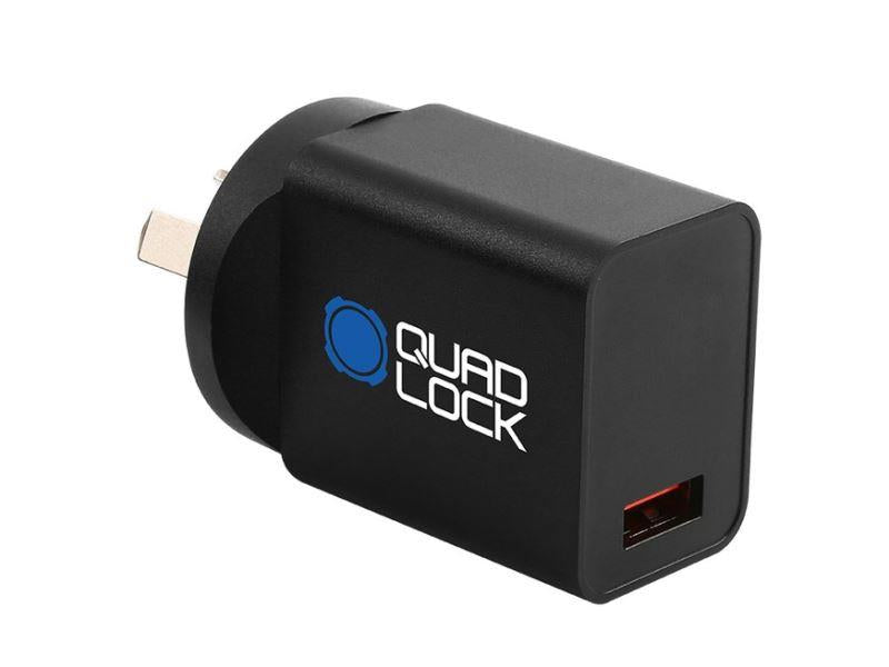 Quadlock® Quad Lock 18W Power Adaptor - AU Standard (Type I)-QLA-PWB-AU