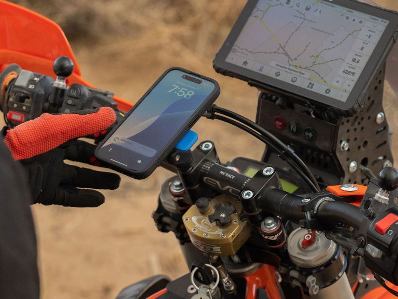 Quadlock® Motorcycle Handlebar Clamp Bolt Mount-QLM-HBC