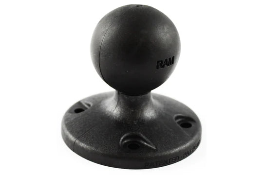 RAM BASE - ROUND PLATE 63.5MM (2.5") C BALL