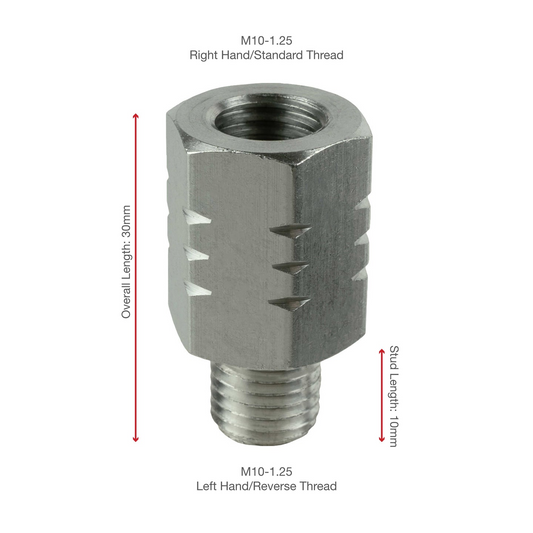RAM® Mounts M10-1.25 Reverse Thread Adapter (RAM-M10125-RTA)