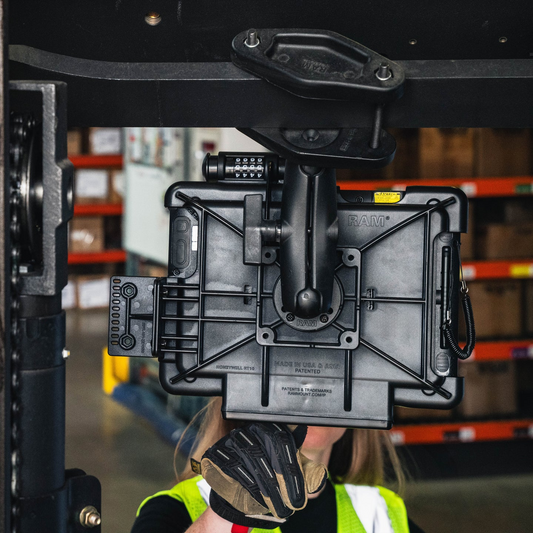 RAM® Mounts Square Post Clamp Base for Posts up to 4" Wide - C Size (RAM-247U-4)