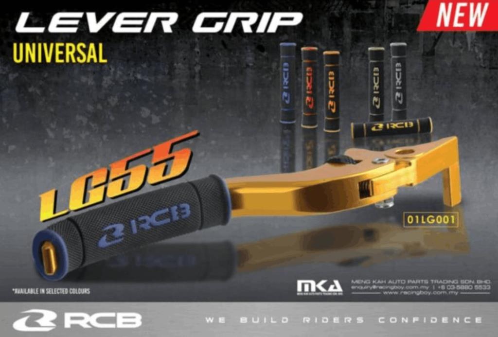RCB Lever Grip LG55 01LG001 - Blue