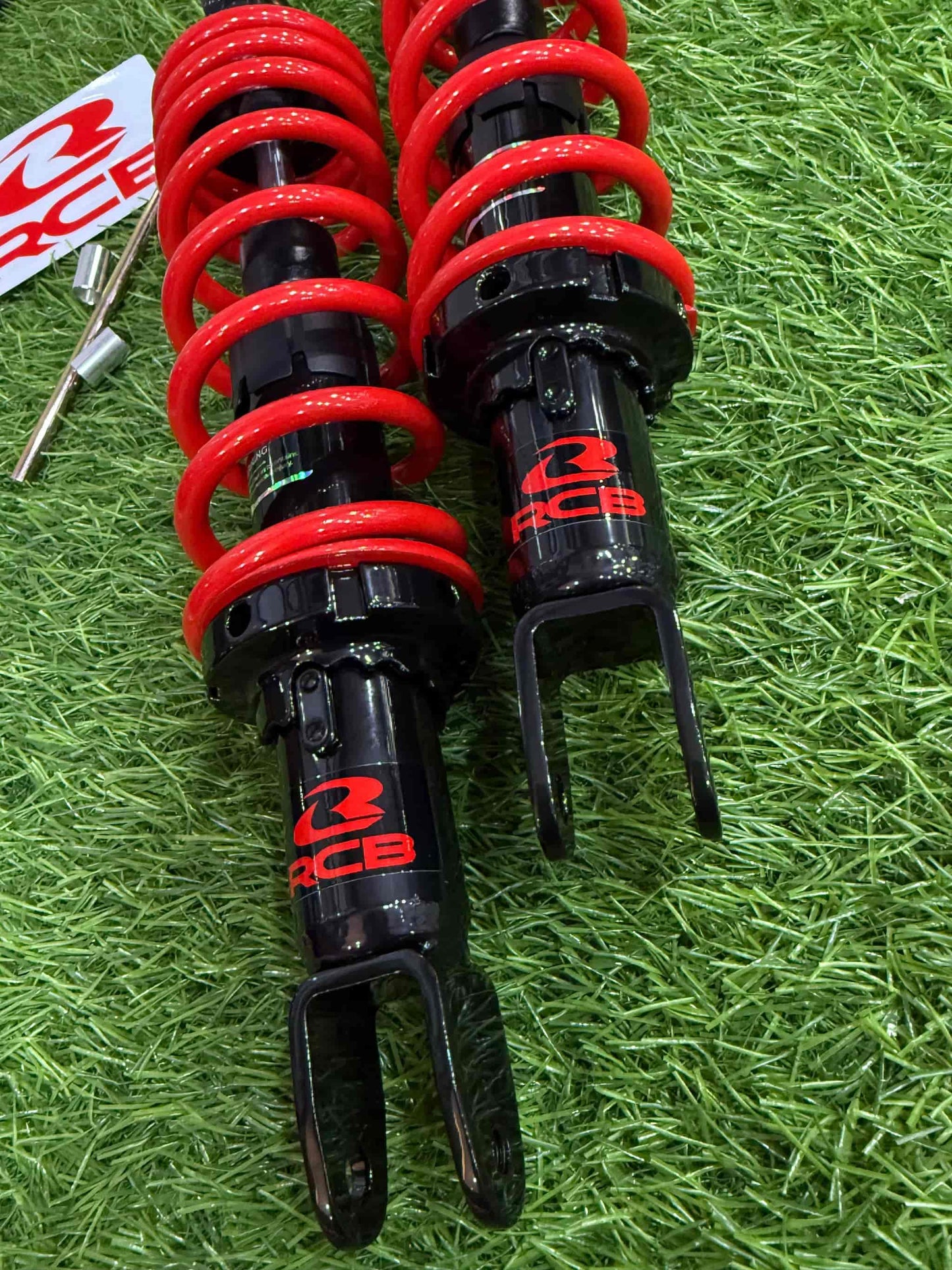 RCB Rear Shock Absorber A3 Aerox 155 305mm - 01A0266 - Red