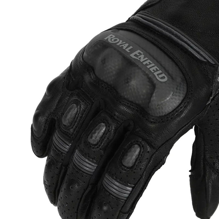 Royal Enfield VAMOS V2 Waterproof Riding Gloves - Black