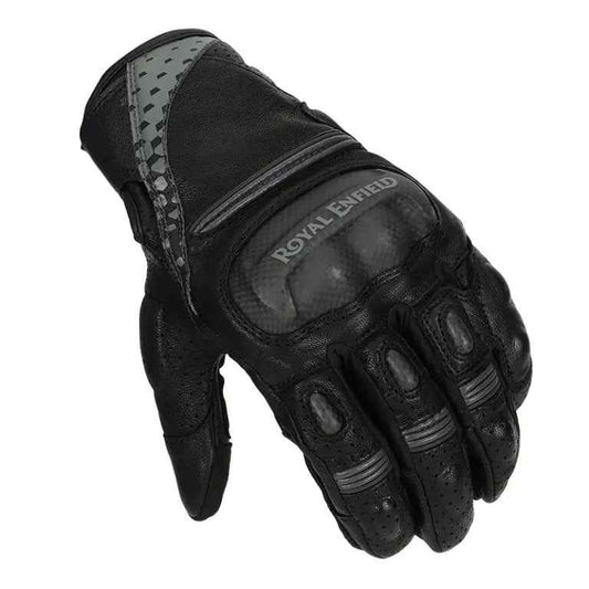 Royal Enfield VAMOS V2 Waterproof Riding Gloves - Black