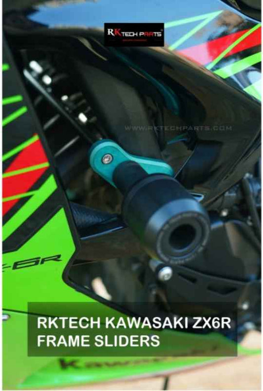 RKTECH Frame Sliders for KAWASAKI NINJA ZX-6R 2024+