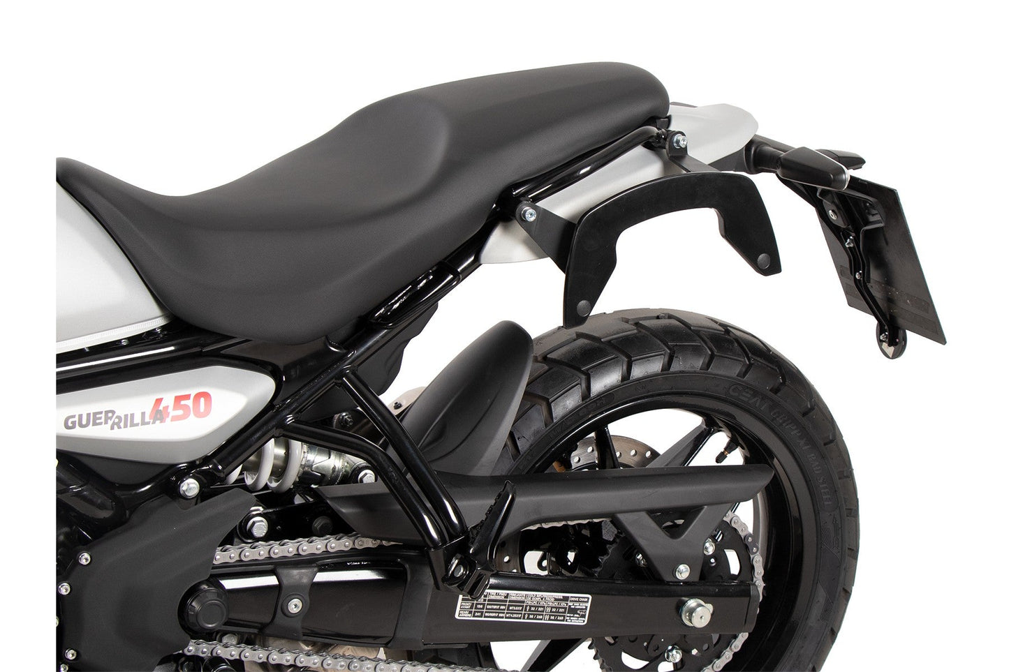 ROYAL ENFIELD GUERRILLA 450 Sidecases Carrier - C-Bow - Hepco Becker - 6307676 00 01