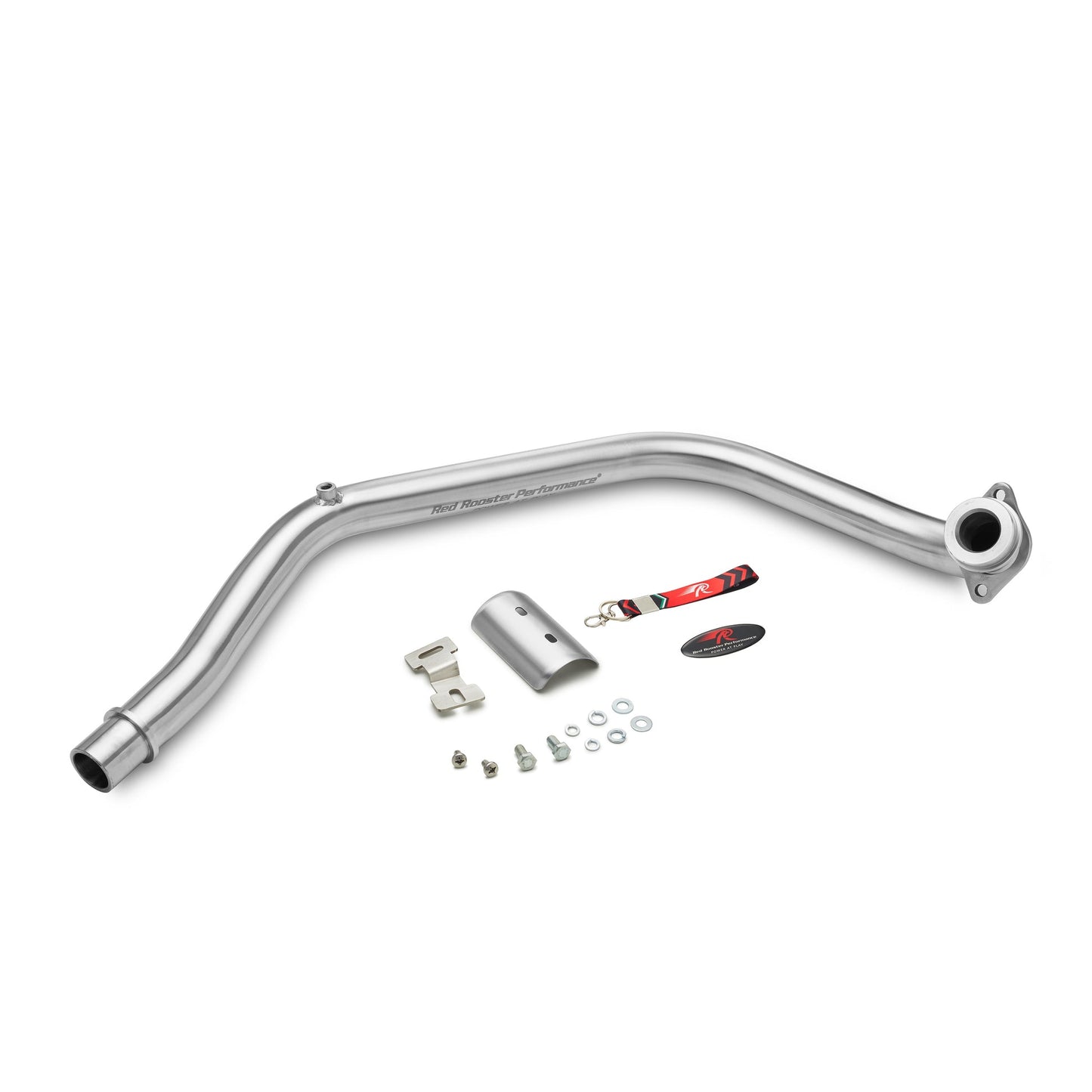 Red Rooster Triumph Speed 400 - Blaze Header Pipes - Matte Silver
