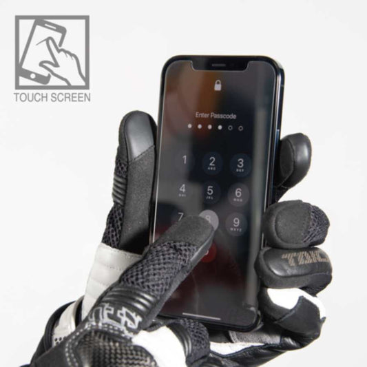 RS Taichi Armed Mesh Gloves (Neon Red)