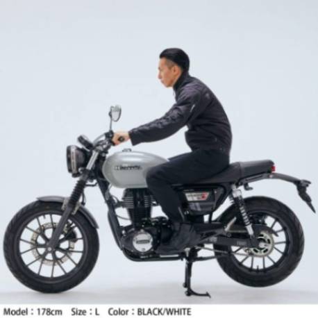 RS Taichi Torque Air Jacket - White Black