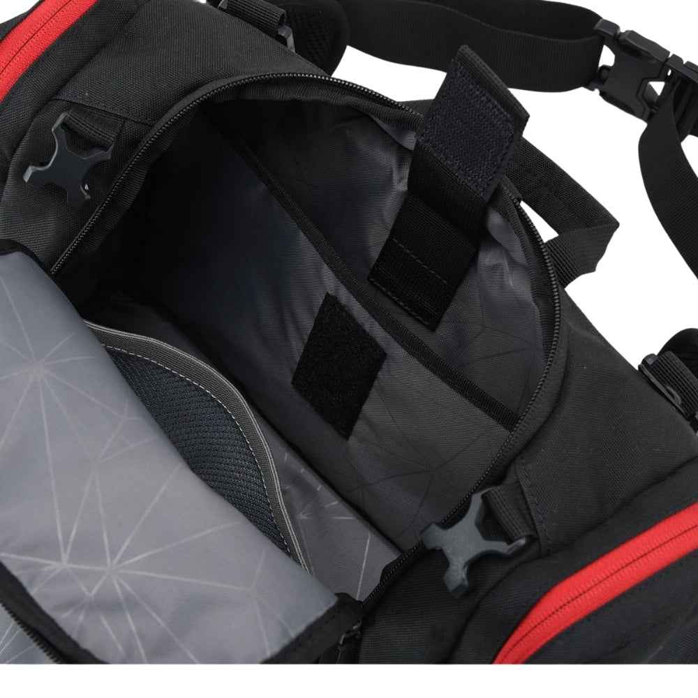 RS Taichi Hip Bag 10L - Black Red
