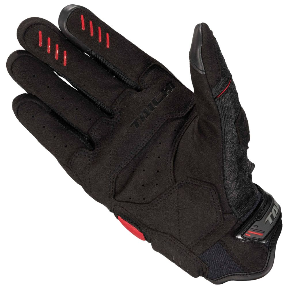 RS Taichi Velocity Mesh Gloves - Black Red