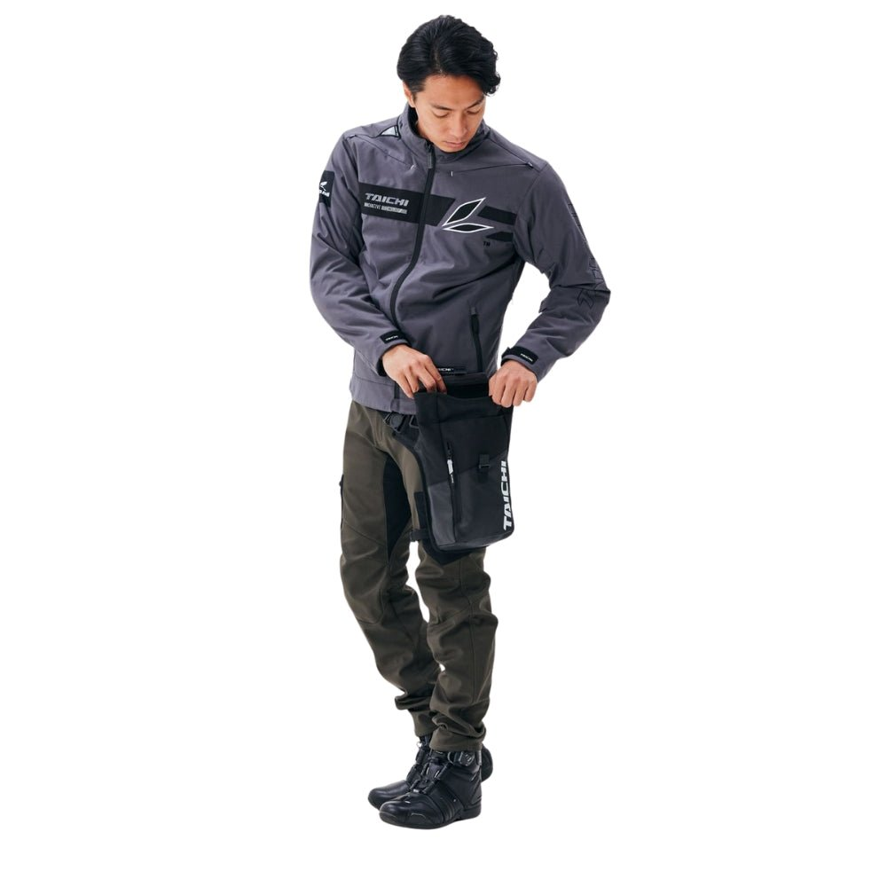 RS Taichi WP Leg Pouch 3L - Black White