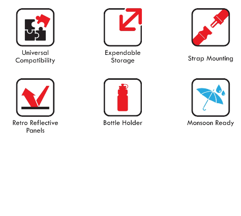 Nomad Saddle bags - Rynox - Riders Junction