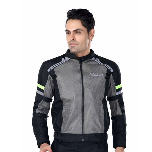 Raida Tourer Jacket - Grey - Hiviz