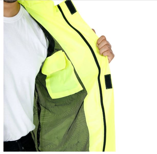 Raida Drymax 15K Rain Jacket (Hiviz)