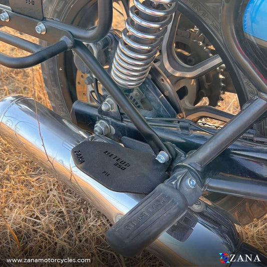 ZANA Rear Footrests Steel (Pair) for Meteor 350 - ZI-8395 - Riders Junction