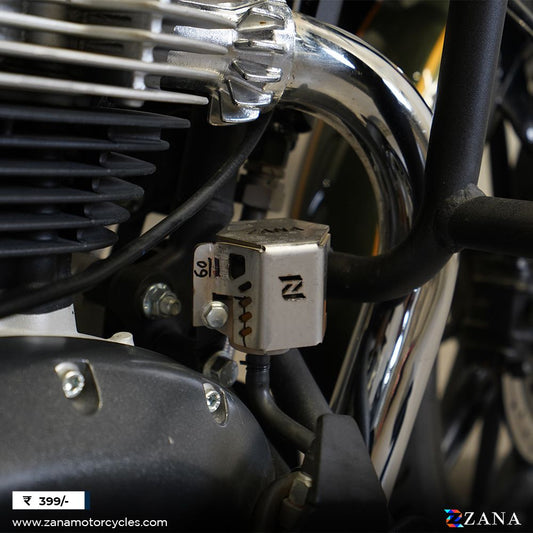 Rear Oil Reservoir Hex Cover for Super Meteor 650 by ZANA-ZI-8355