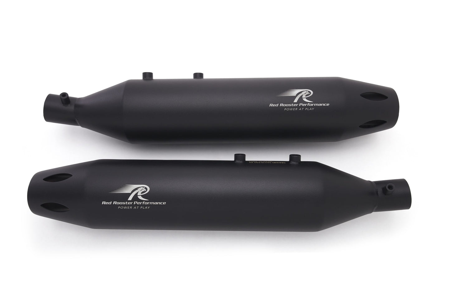 Red Rooster Astral Pro Exhaust for Super Meteor 650 – Black Matte