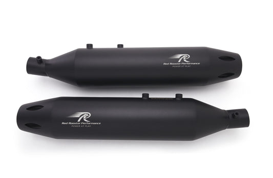 Red Rooster Astral Pro Exhaust for Super Meteor 650 – Black Matte