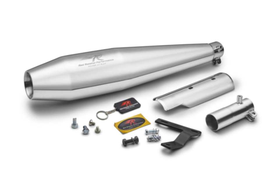 Red Rooster Pegasus- Polish Exhaust for Honda H'ness CB350 - Buy