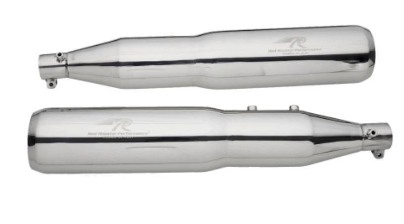 Red Rooster Performance Atlas Exhaust (Polish) For Royal Enfield Classic 650