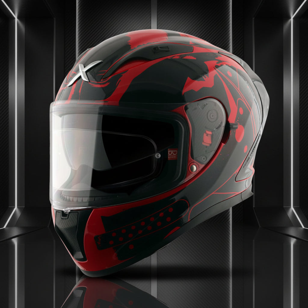 Axor Sstreet DC Batman Helmet (Red Black)