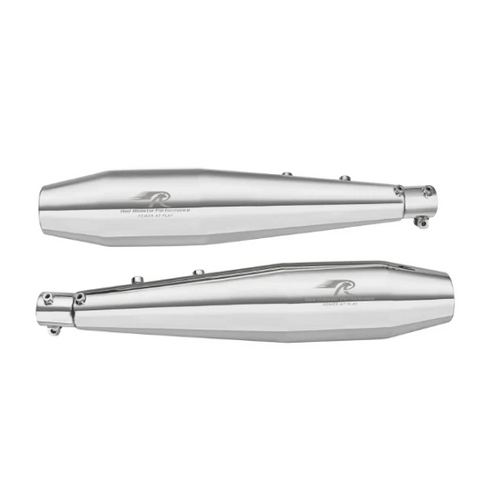 Red Rooster Performance Stellar Exhaust for Royal Enfield Interceptor 650/Continental GT 650 - Polish
