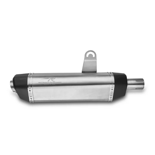 Red Rooster Performance Vertex Matte Exhaust for Royal Enfield Himalayan 411