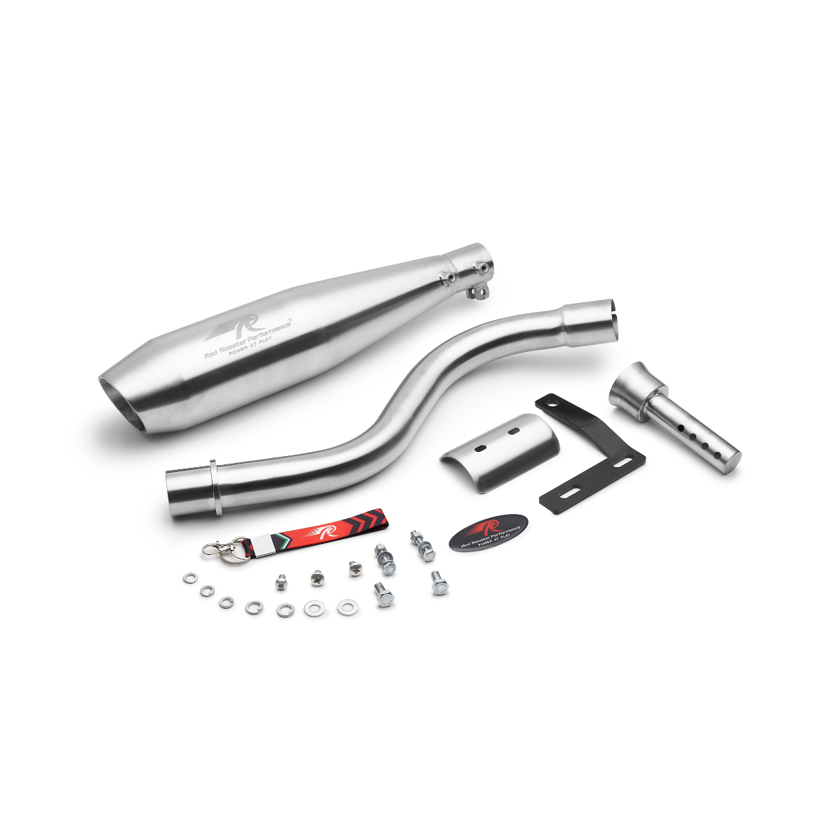 Red Rooster Polaris Exhaust for Xpulse 210 - Matte
