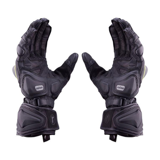 Reise Moto Rhodes Full Gauntlet Gloves - Green