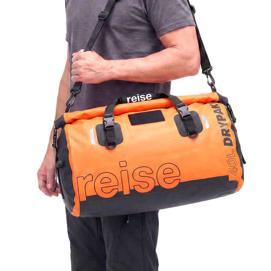 Reise Drypak Waterproof Motorcycle Tailbag 40L (Orange) - RELG00240L022
