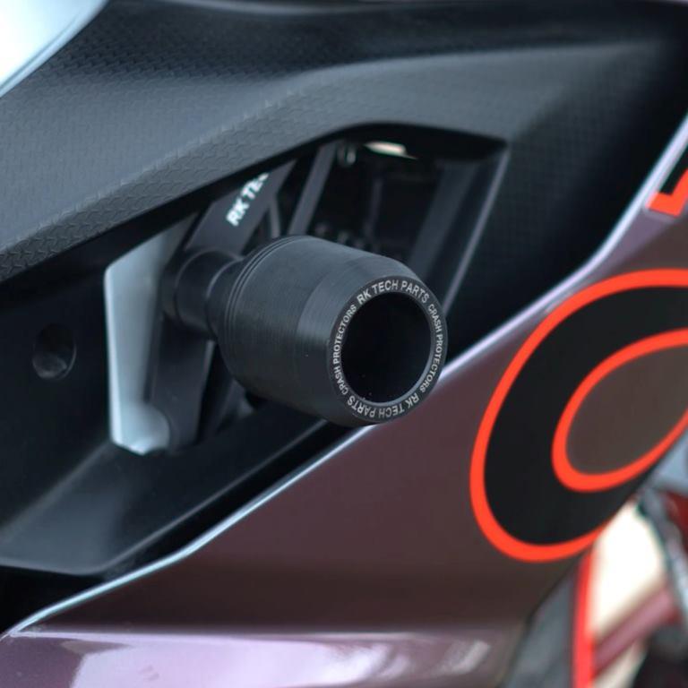 Rk Tech Frame Sliders - Aprilia Rs457 - Buy Now At Riders Junction