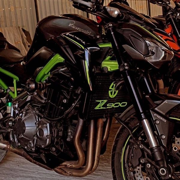 Rktech-Radiator Guard For Kawasaki Z900 (Type-2)