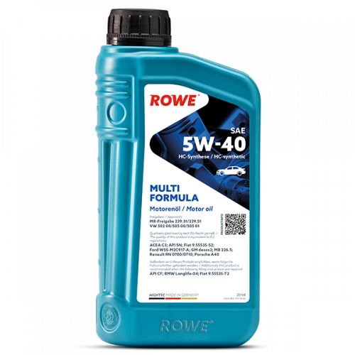Rowe Engine Oils Hightec Multi Formula Sae 5W-40 (4 Lit) - 20138-0010-99