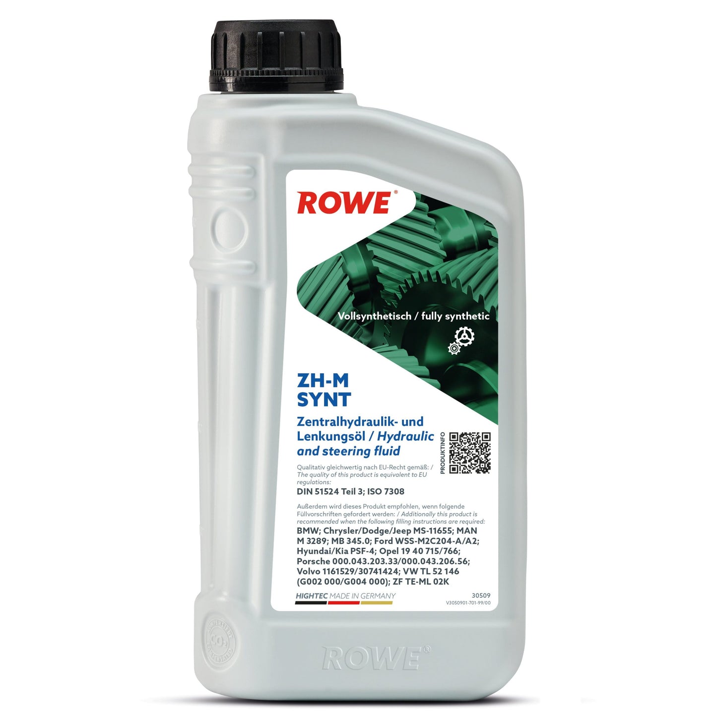 Rowe Hightec ZH-M Synt Hydraulic and Steering Fluid-30509-0010-99