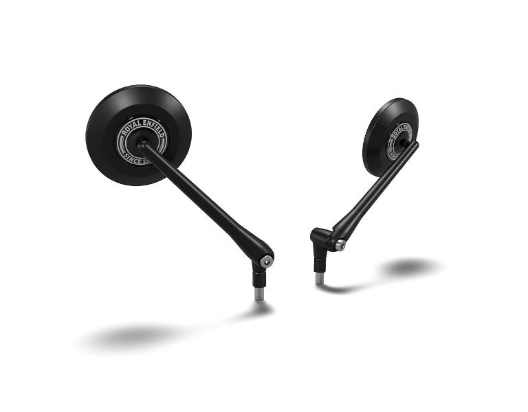 Royal Enfield - Black Round Mirrors For Himalayan 450- KXA00435