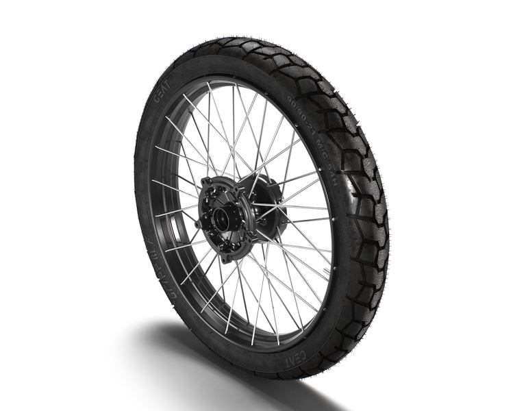 Royal Enfield-Black Tubeless Spoked Wheels For Himalayan 450-KXA00453
