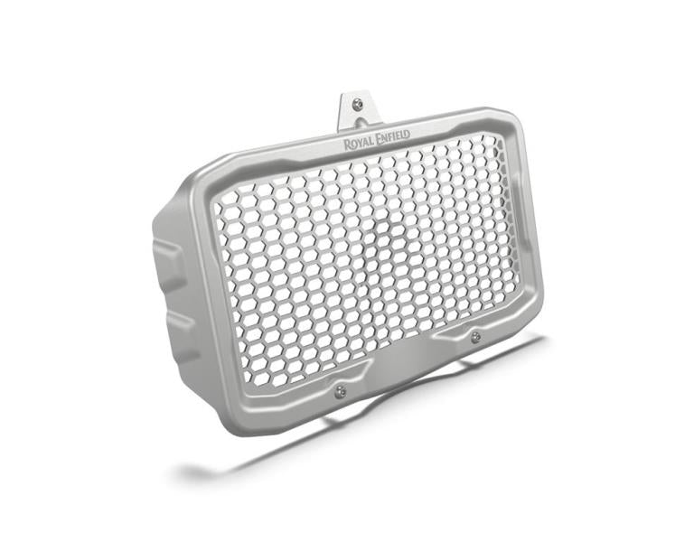 Royal Enfield–Silver Radiator Guard for Guerrilla 450-KXA00404