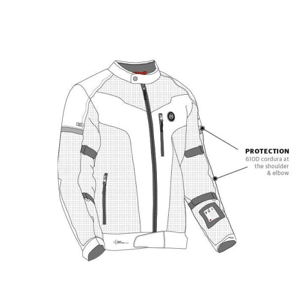 Royal Enfield Windfarer V2 Riding Jacket Black