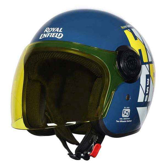 Royal Enfield Copter Hunter Helmet Lagoon Blue