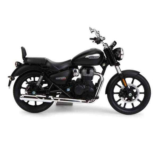 Royal Enfield Gears Meteor 350 Miniature Stellar Black (Scale Model 1:12)