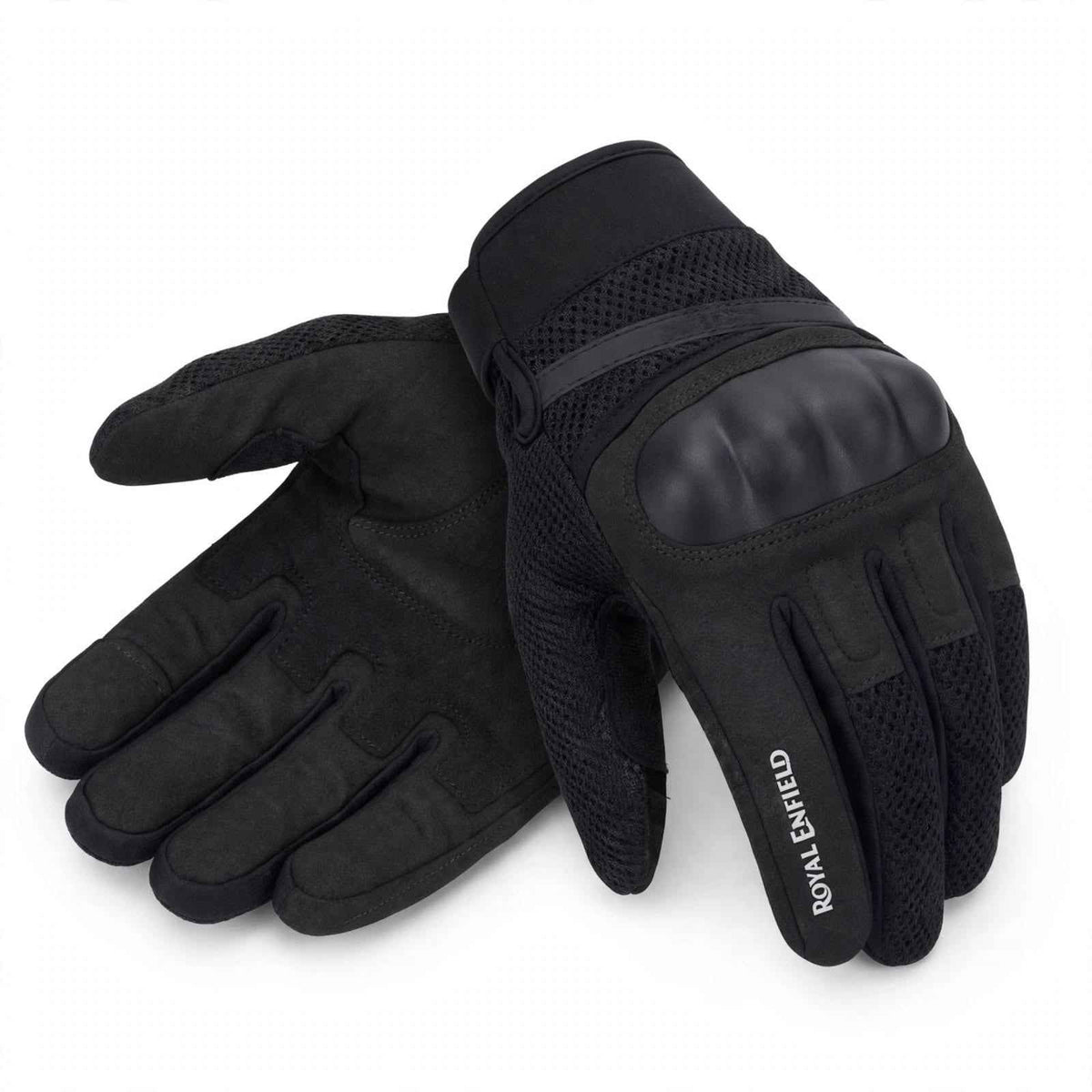 Royal Enfield Hustle V2 Riding Gloves (Black)