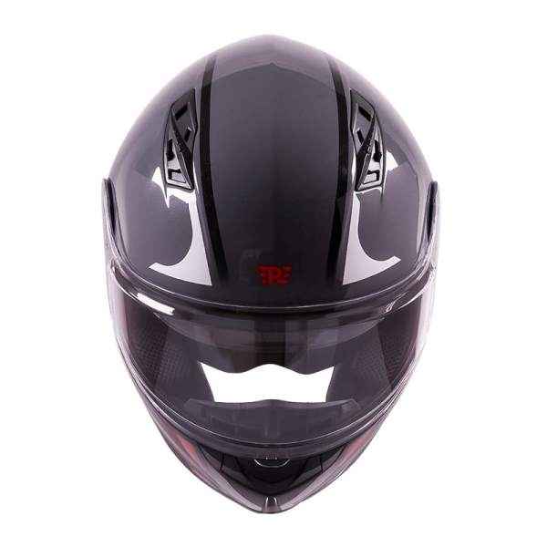 Royal Enfield Lightwing Wing Logo Full Face Helmet Grey