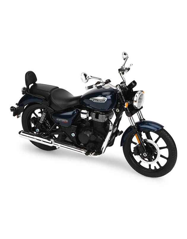 Royal Enfield Meteor 350 1:12 Scale Model (Blue)