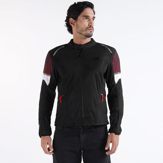 Royal Enfield Streetwind Eco 3 Riding Jacket (Red)