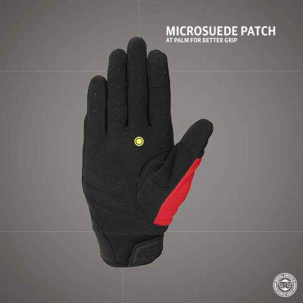 Royal Enfield Urban Hustler V2 Gloves Red