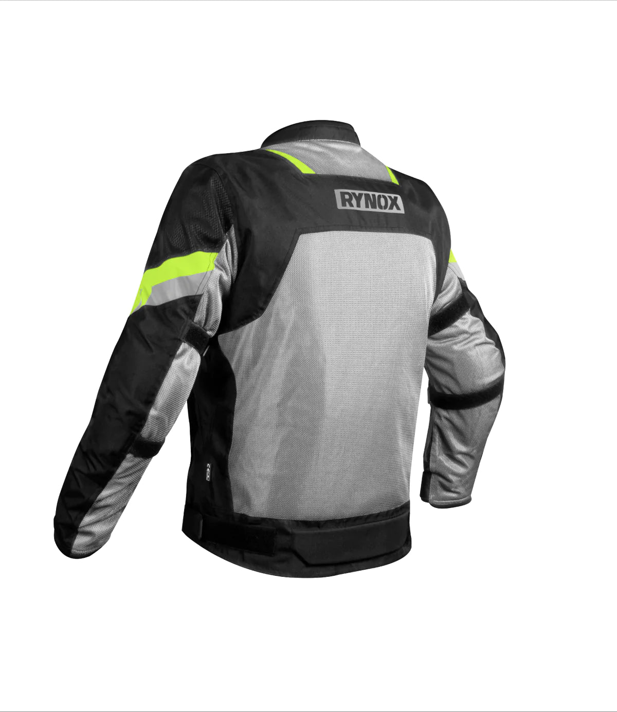 Rynox Helium GT 2 Riding Jacket - Black HI-VIZ Green