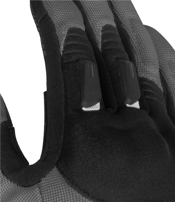 Rynox Helium GT Gloves - Black Grey